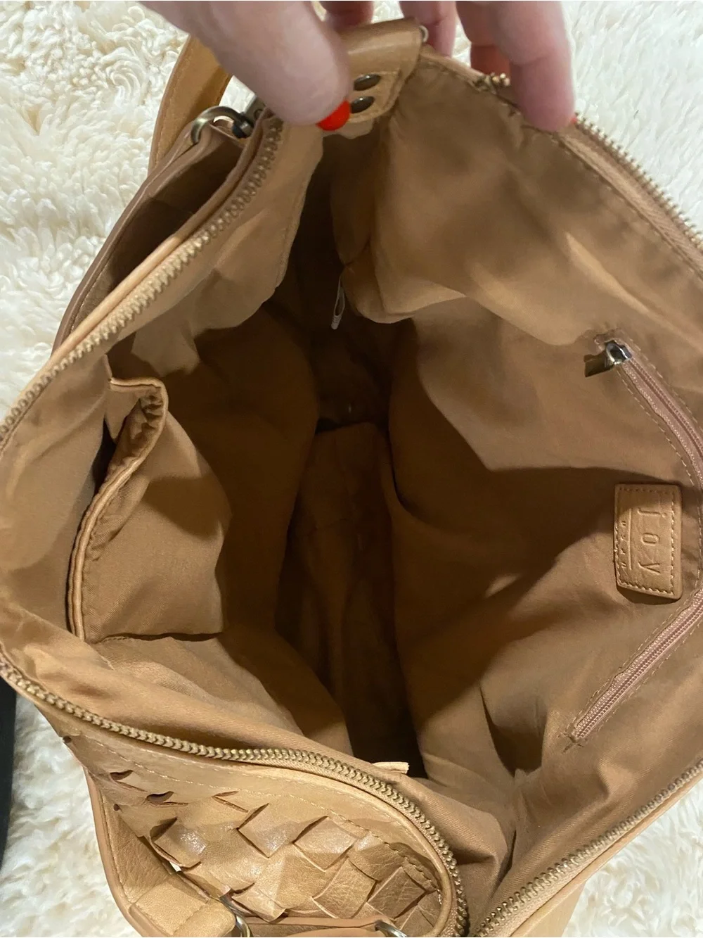 Kali Woven Slouchy Hobo Bag